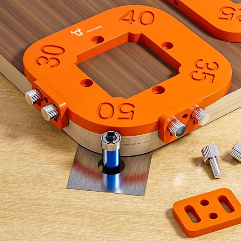 Woodworking Project Plans - Holzbearbeitungsfräser-Eckenradius-Vorlagen Jig R10 bis R50 Routing