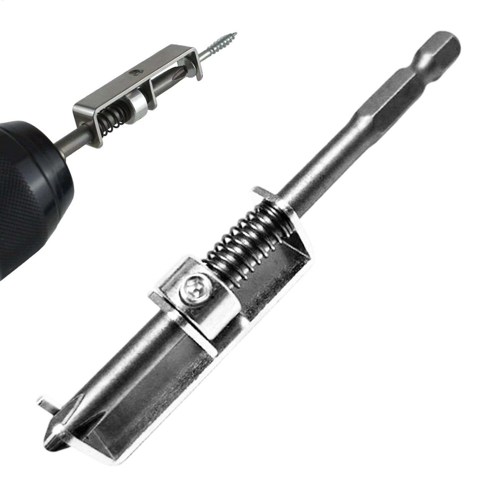 Woodworking Or Woodworking - Federgespannter Schraubendreher-Bithalter Phillips mit Anti-Rutsch-Funktion für