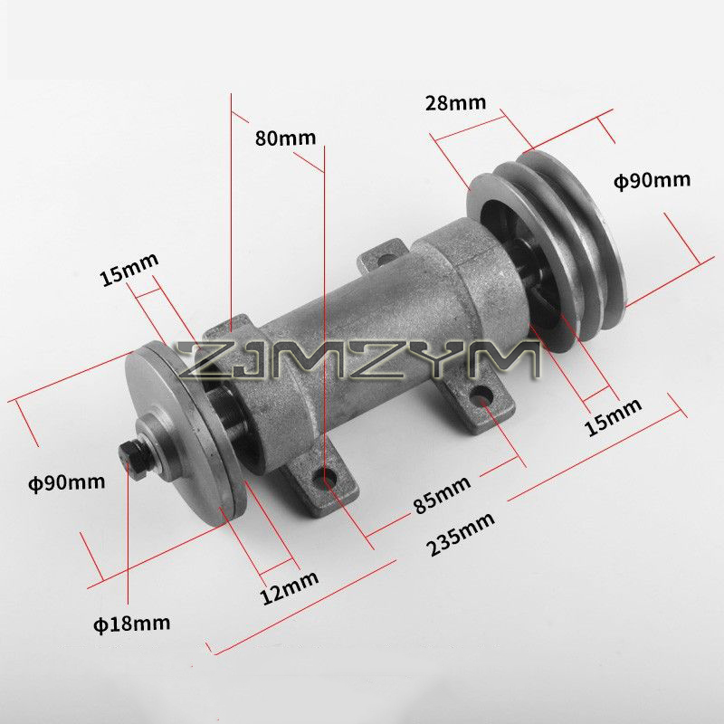 Woodworking Cutting Tools - Holzbearbeitungs-Tischkreissägenwellenbaugruppe 205 Getriebelagersitz Holzschneidewerkzeug für Holzschneiden
