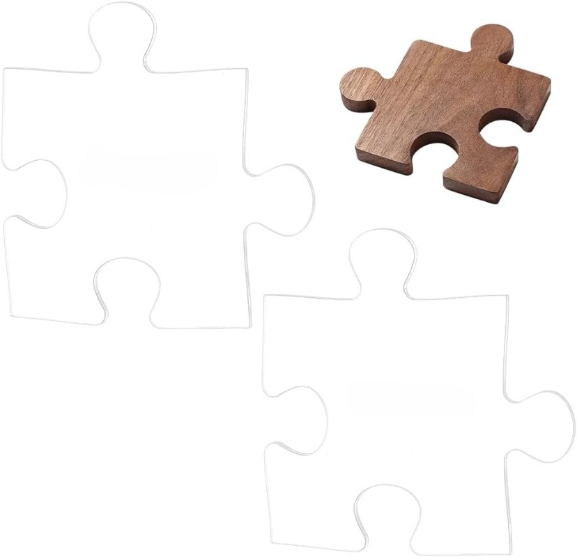 Woodworking Project Plans - Acryl-Puzzle Holzbearbeitungs-Schablone 3/4/5/6/7 Zoll Speziell für