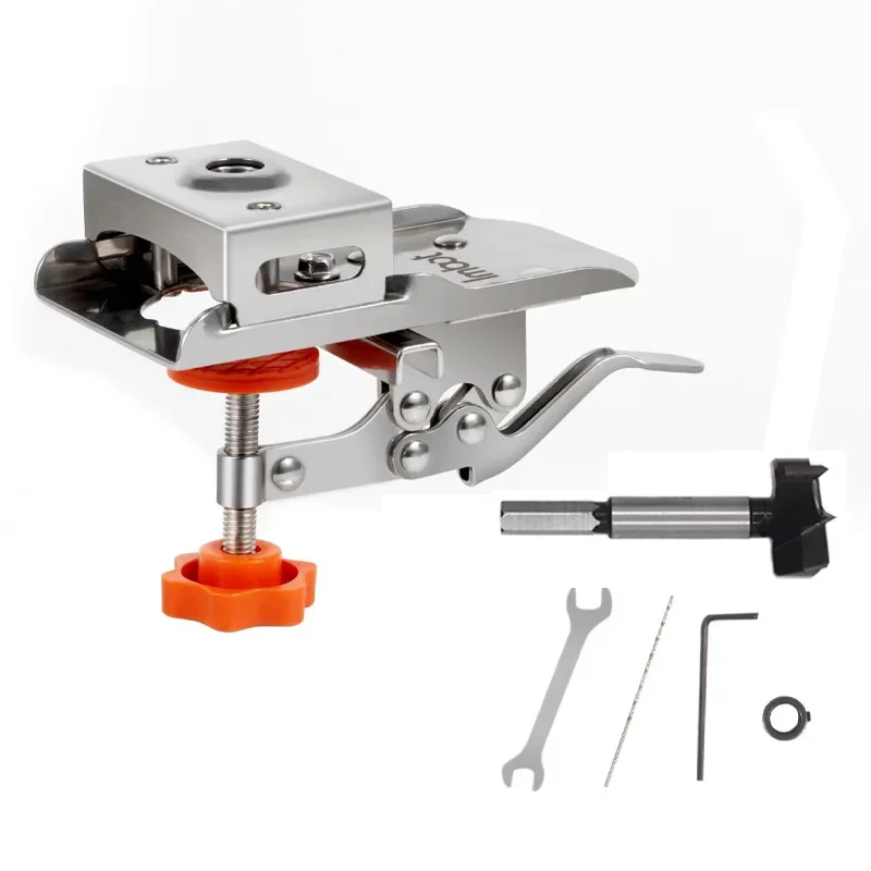 Woodworking Project Plans - 35mm Verdeckte Scharnier Bohren Jig Holzbearbeitung