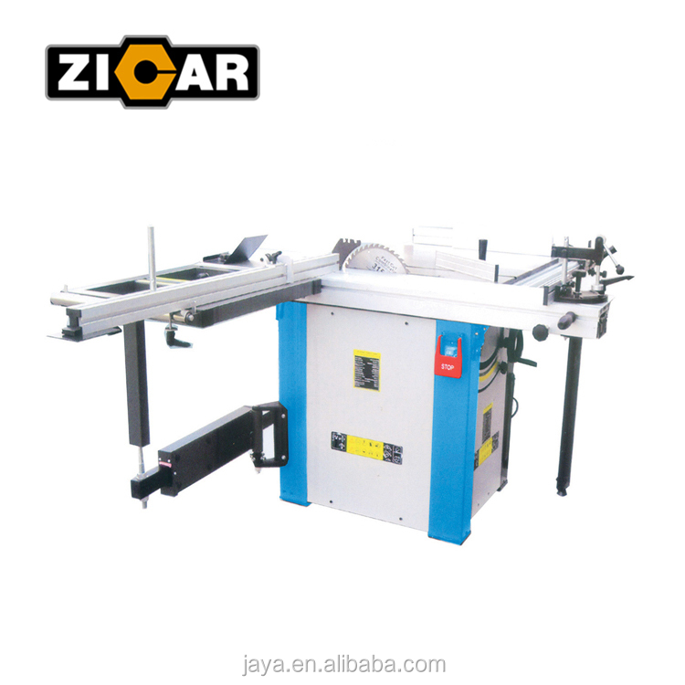 Zicar Woodworking Machine - ZICAR 1600mm Mini-Schiebetischkreissäge MJ5116 mit Verlängerungstisch