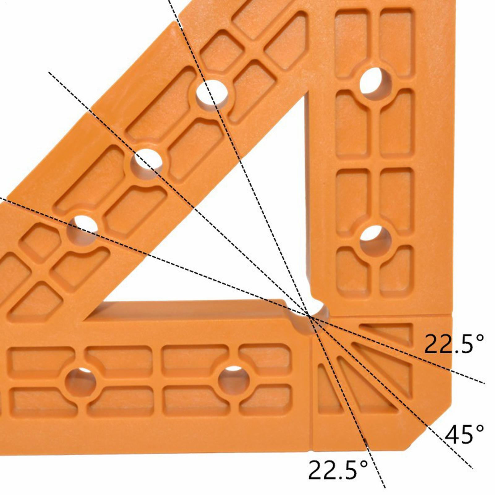 Woodworking Cutting Tools - 90-Grad-Klemme, 6 Stück, wiederverwendbares 90-Grad-Werkzeug, Holzbearbeitungs-Schrankklemmen