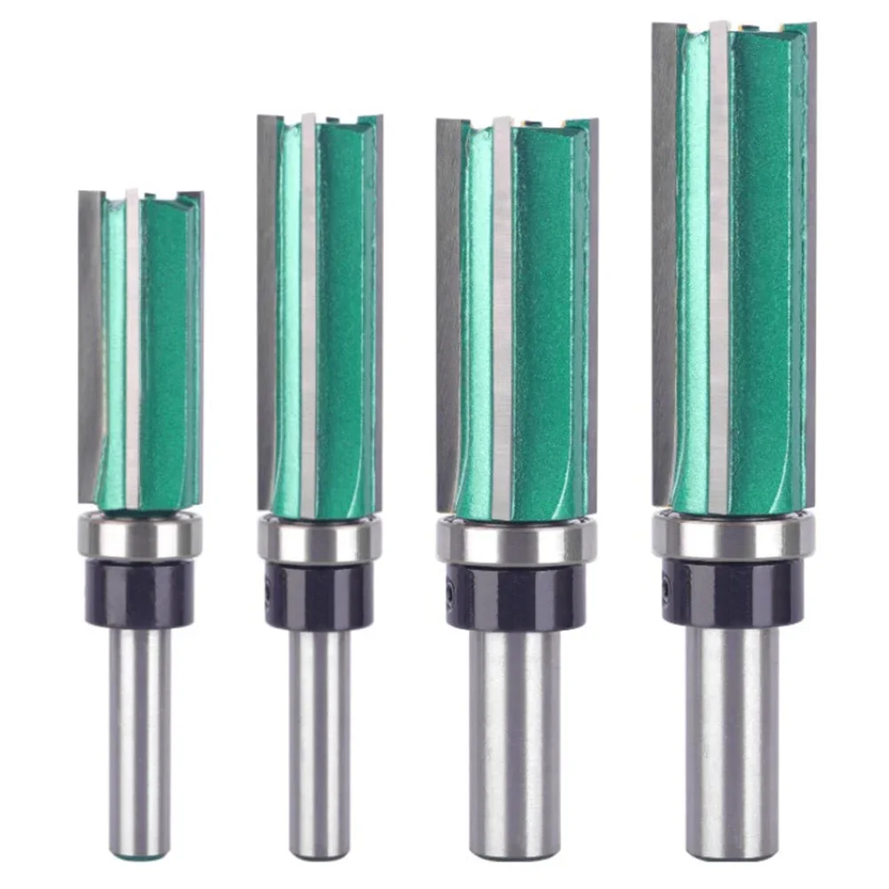 Woodworking Kickback - Holzbearbeitungsfräser, 8-mm-Schaft mit Anti-Rücklauf-Design und vier