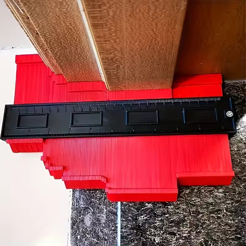Woodworking Project Plans - Profil-Konturmessgerät, Linienkopierer, Lineal, Schneidvorlage, Bau- und