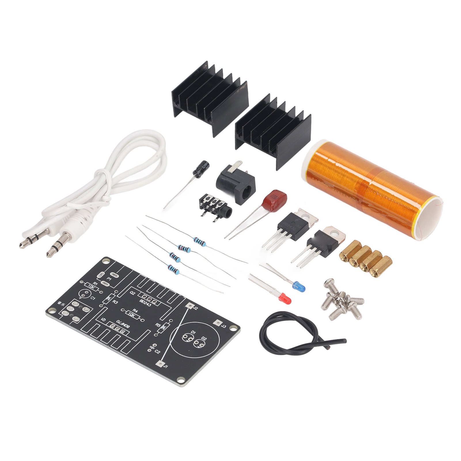 15W Mini Musik-Tesla-Spulen-Ba – Woodworking Kits For Adults Bewertung und Preis