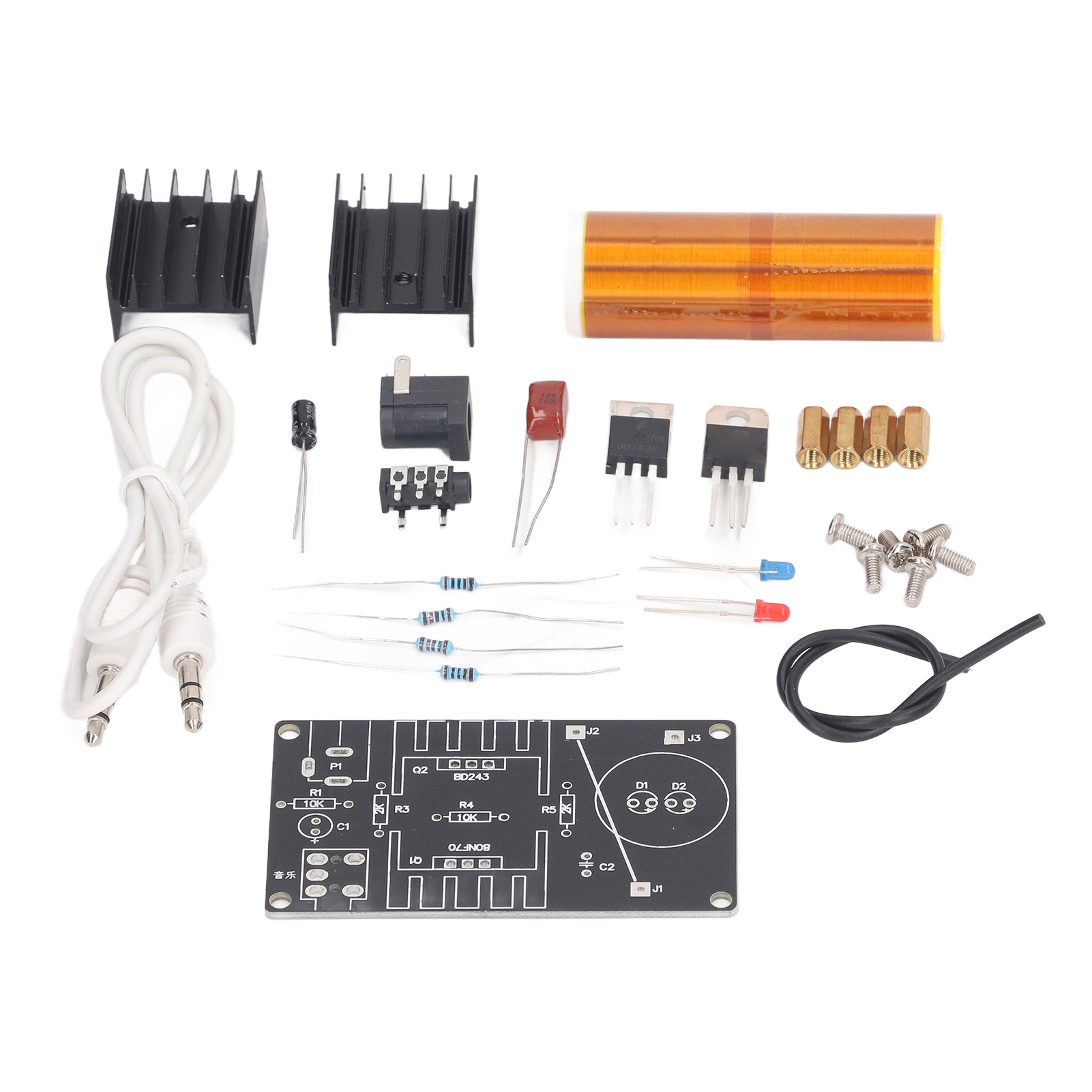 15W Mini Musik-Tesla-Spulen-Ba – Woodworking Kits For Adults Bewertung und Preis