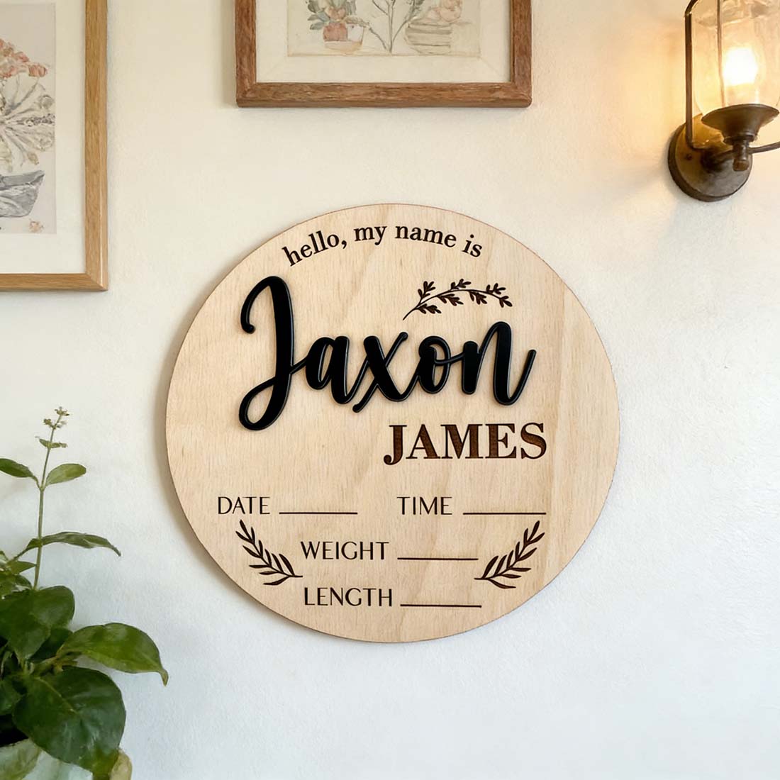 1 Stück personalisiertes Baby- – Woodworking Laser Bewertung und Preis