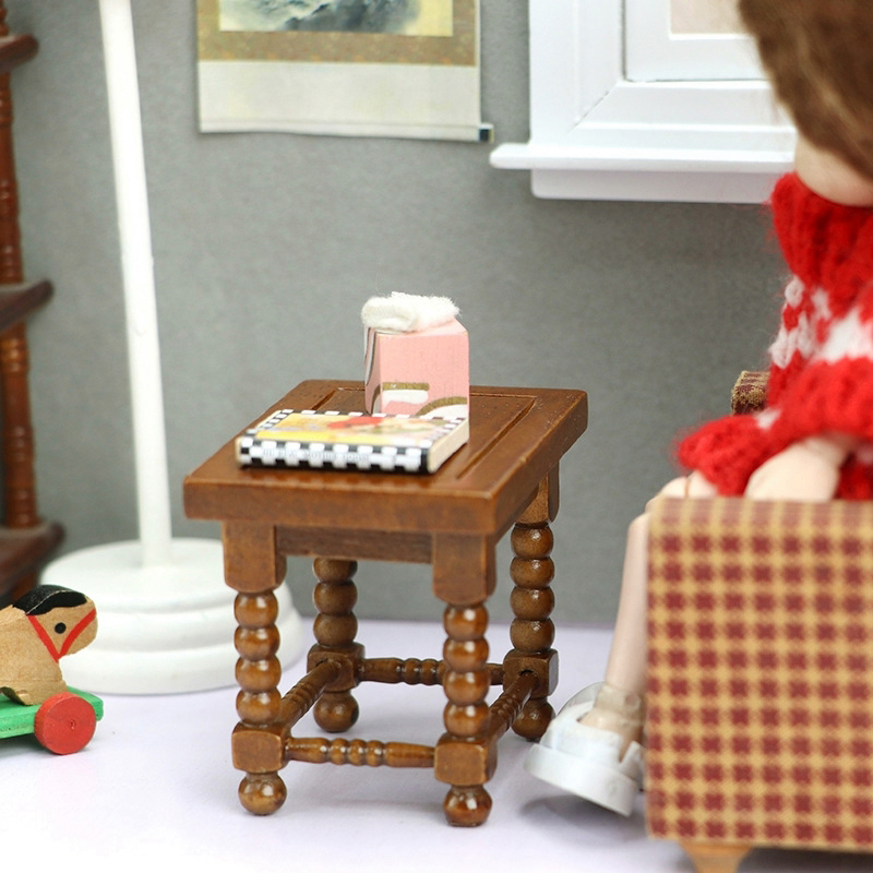 1:12 Puppenhaus Miniatur runde – Woodworking Diy Bewertung und Preis