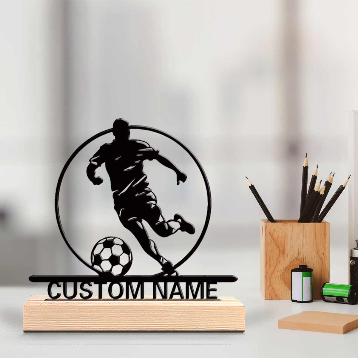Personalisierte Fußballspieler – Woodworking Laser Bewertung und Preis
