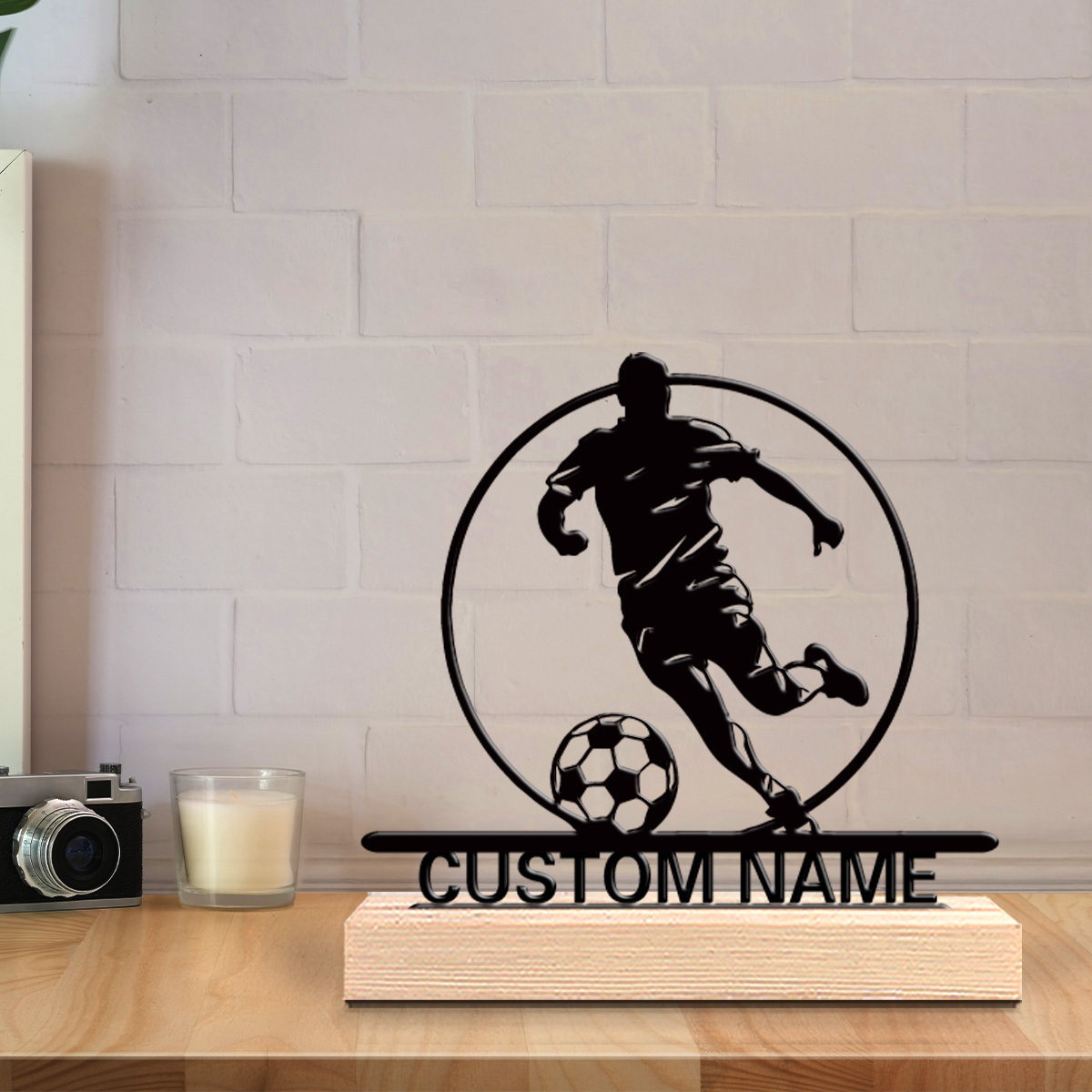 Personalisierte Fußballspieler – Woodworking Laser Bewertung und Preis