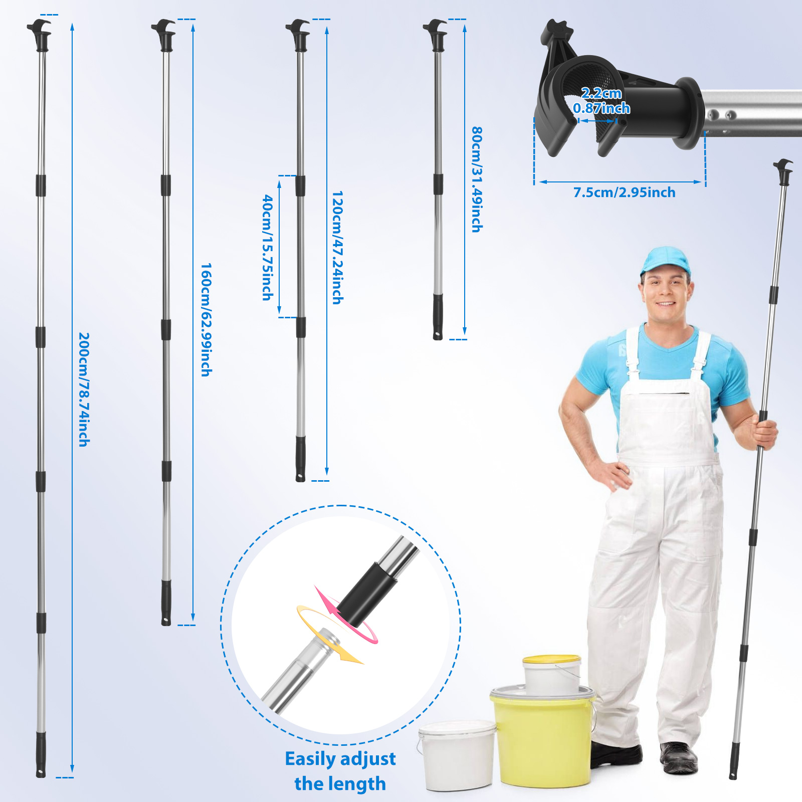 78,7 Zoll Fensterstangenöffner – Woodworking Lofts Bewertung und Preis