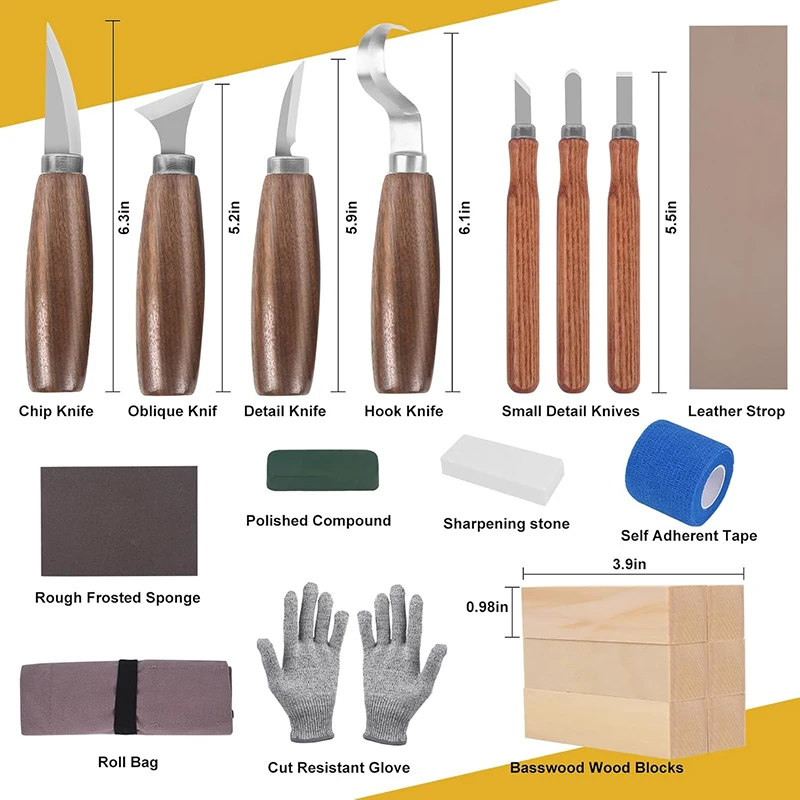 Holzschnitzset, Holzschnitzwer – Woodworking Kits For Adults Bewertung und Preis