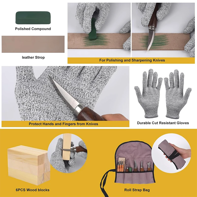 Holzschnitzset, Holzschnitzwer – Woodworking Kits For Adults Bewertung und Preis