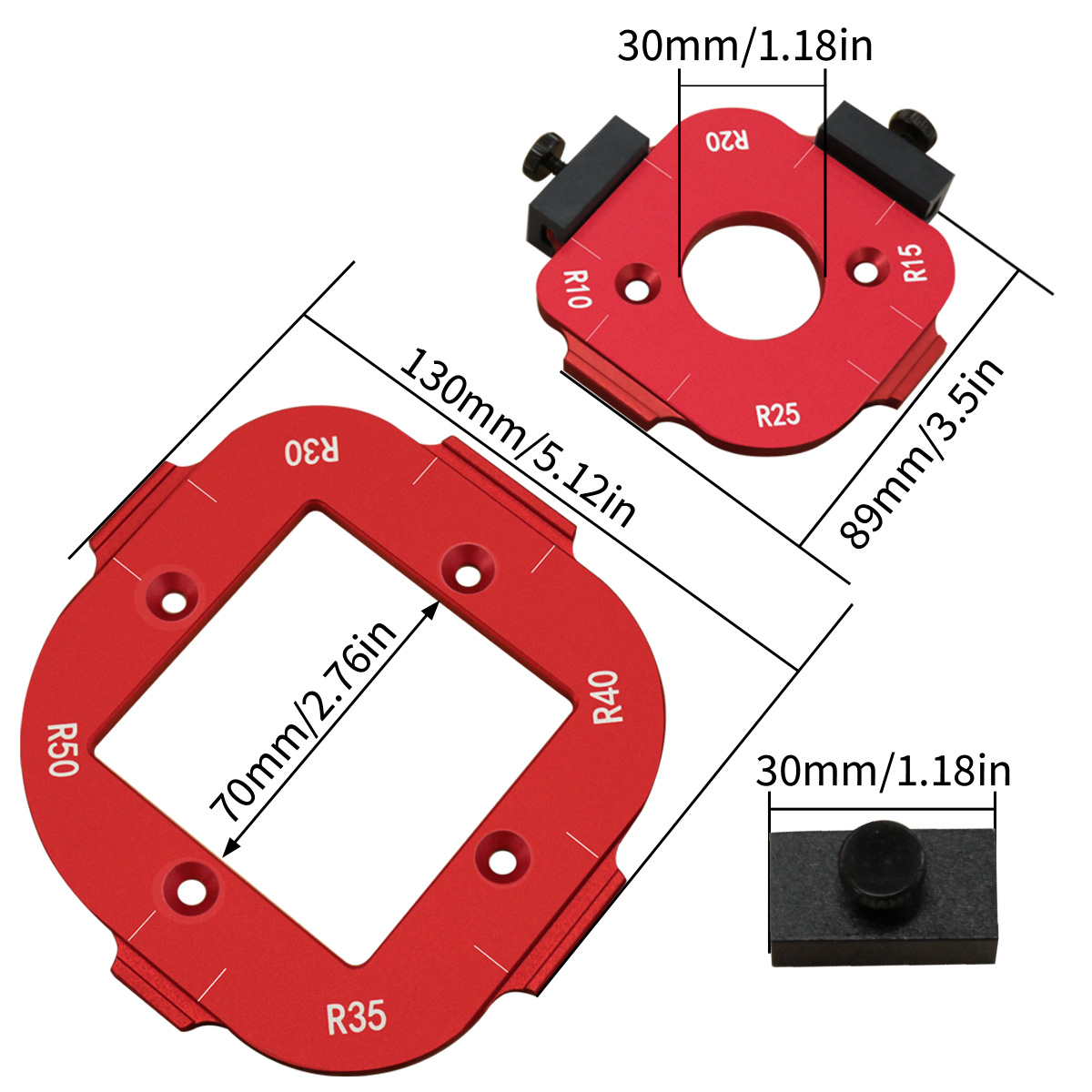 4-in-1-Frässchablonen-Set für  – Woodworking Project Plans Bewertung und Preis