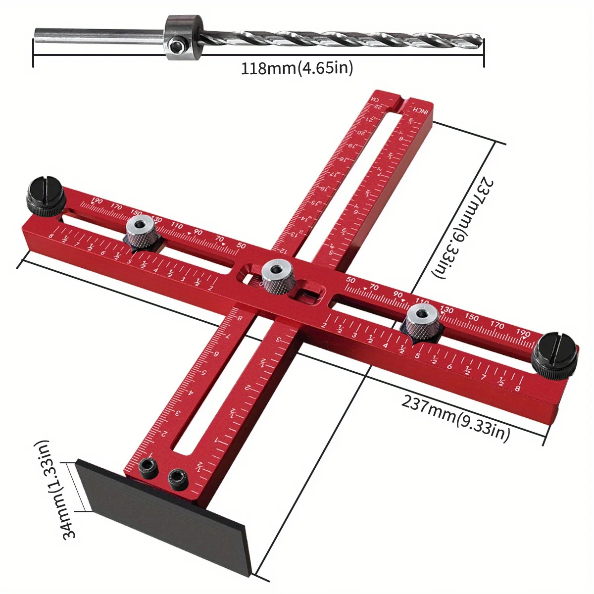 Aluminium-Schrankgriffvorricht – Woodworking Project Plans Bewertung und Preis