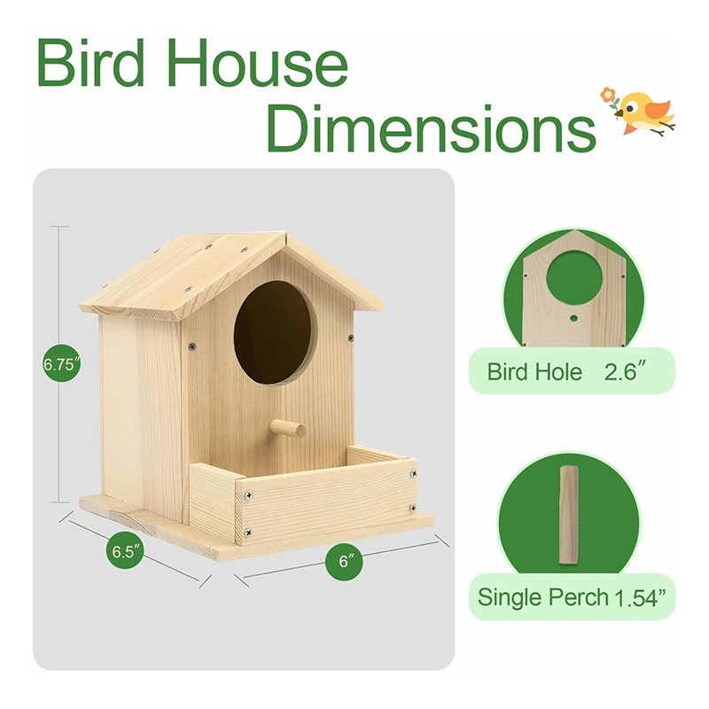 A76I-Vogelhaus-Bausätze für Er – Woodworking Kits For Adults Bewertung und Preis