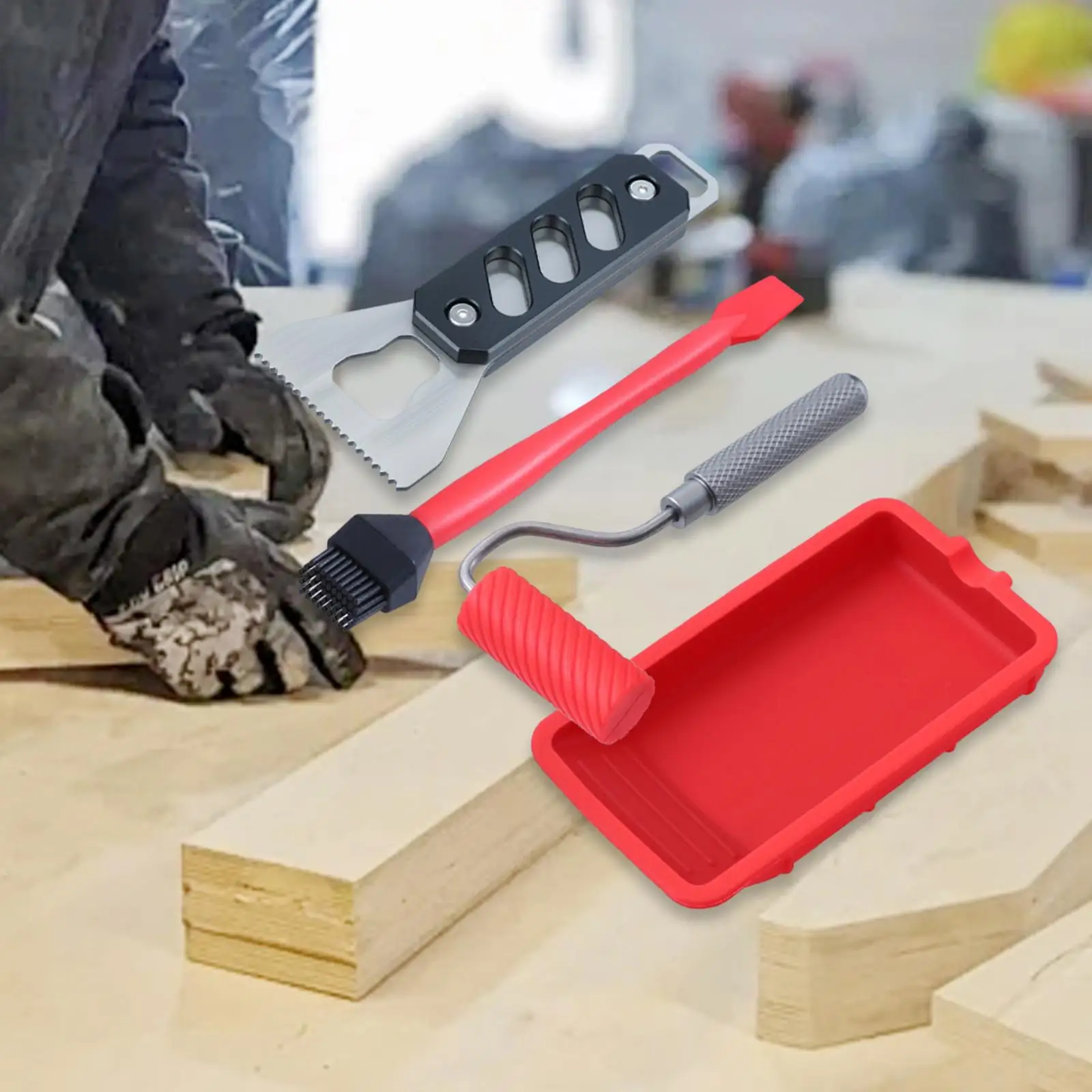 Kleberstreuer mit Tablett, wie – Woodworking Glue Roller Bewertung und Preis